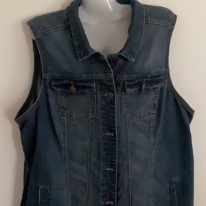 LOVE AND LEGEND BLUE JEAN VEST